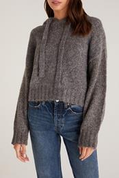 Ariel Sweater Knit Hoodie - New