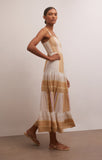 Kyara Striped Midi Dress