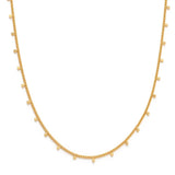 Tiny Dot Chain Necklace