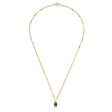 Emerald Holiday Necklace