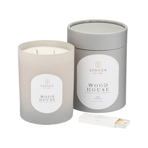 Wood House Candle - New