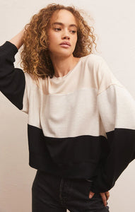 Colorblock Modal Sweatshirt - New