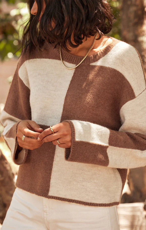 Rosi Blocked Sweater - New