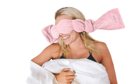 Weighted Eye Mask Pink