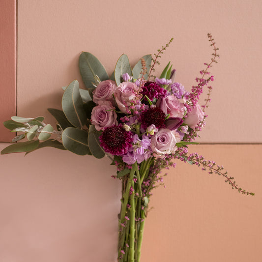 Amethyst Mixed Flower Hand Wrap