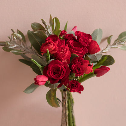 Ruby Mixed Flower Hand Wrap