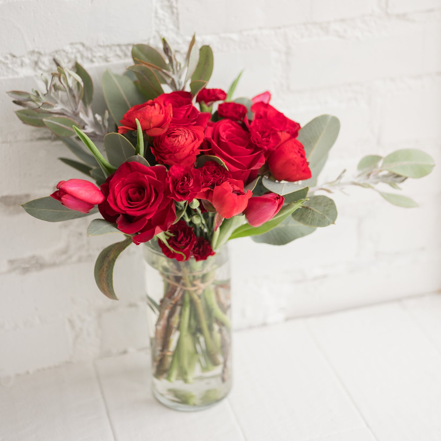 Ruby Mixed Flower Hand Wrap