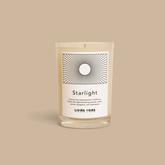 Starlight: Jasmine, Cedarwood + Amber Candle - New